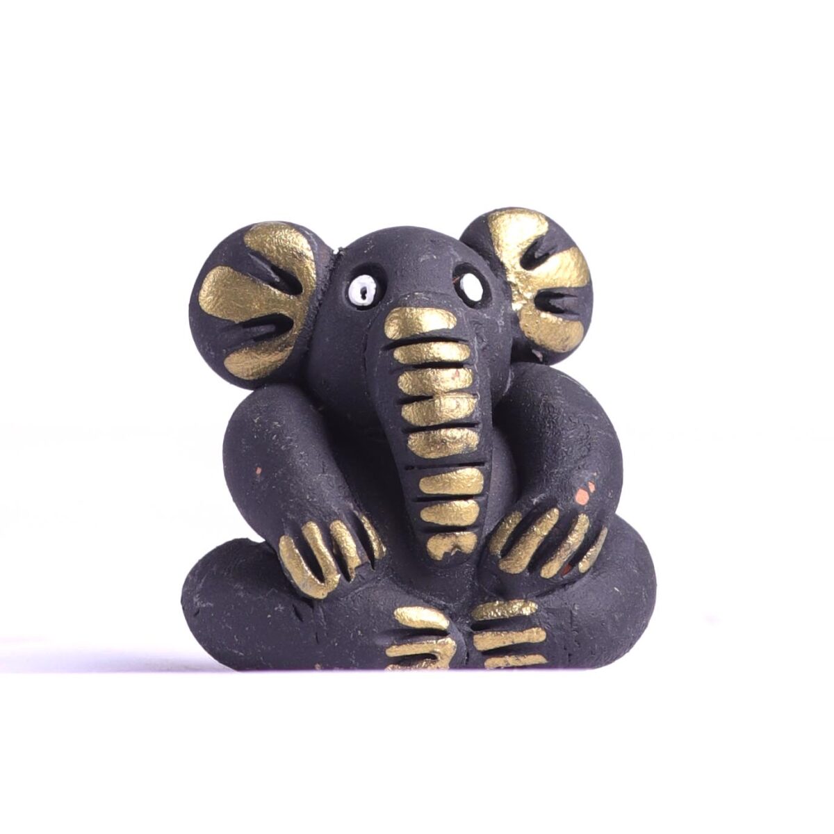 Terracotta Ganesh Idol, Small Ganesh Murti, Clay Ganesh Statue, Eco-friendly Ganesh Idol, Handmade Ganpati, Mini Ganesh Idol