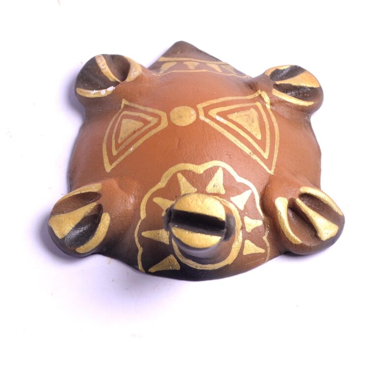 Terracotta Kachuwa, Clay Turtle Idol, Handmade Terracotta Animal, Eco-friendly Vaastu Tortoise, Small Kachhua Statue, Mini Terracotta Showpiece
