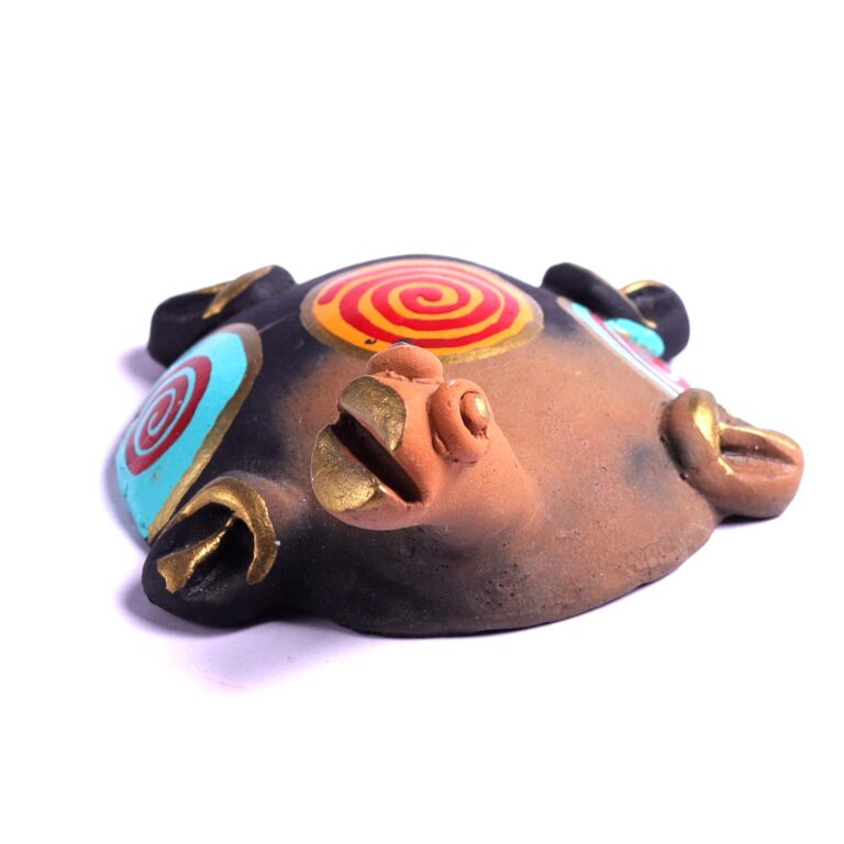 Terracotta Kachuwa, Clay Turtle Idol, Handmade Terracotta Animal, Eco-friendly Vaastu Tortoise, Small Kachhua Statue, Mini Terracotta Showpiece